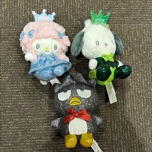 My sweet piano, Badtz Mary, and Pocchaco keychain plush